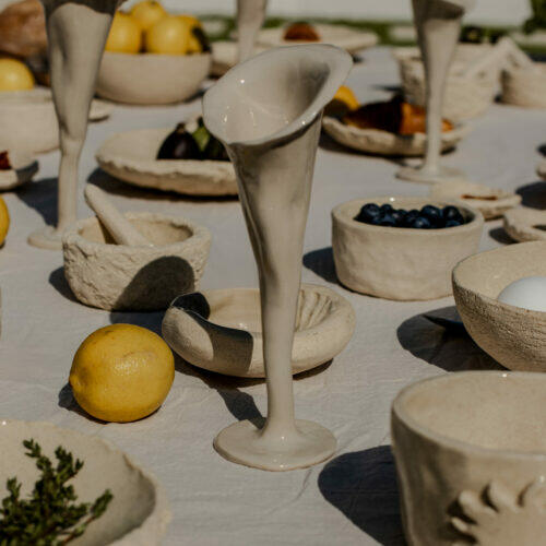 The Calla Lily Champagne Flute