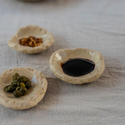 Raw Dipping plate