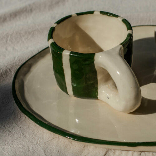 Evergreen Stripe Mug