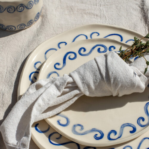 Azure Plates set