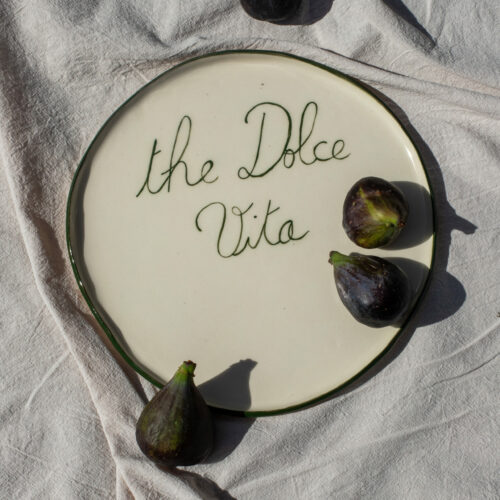The Dolce Vita Plate
